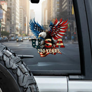 Custom Personalized Sticker with American Eagle USA 250 Years product photo
