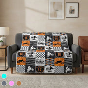 Custom Personalized Blanket with Dirt Bike & Checkered Flag Design product photo