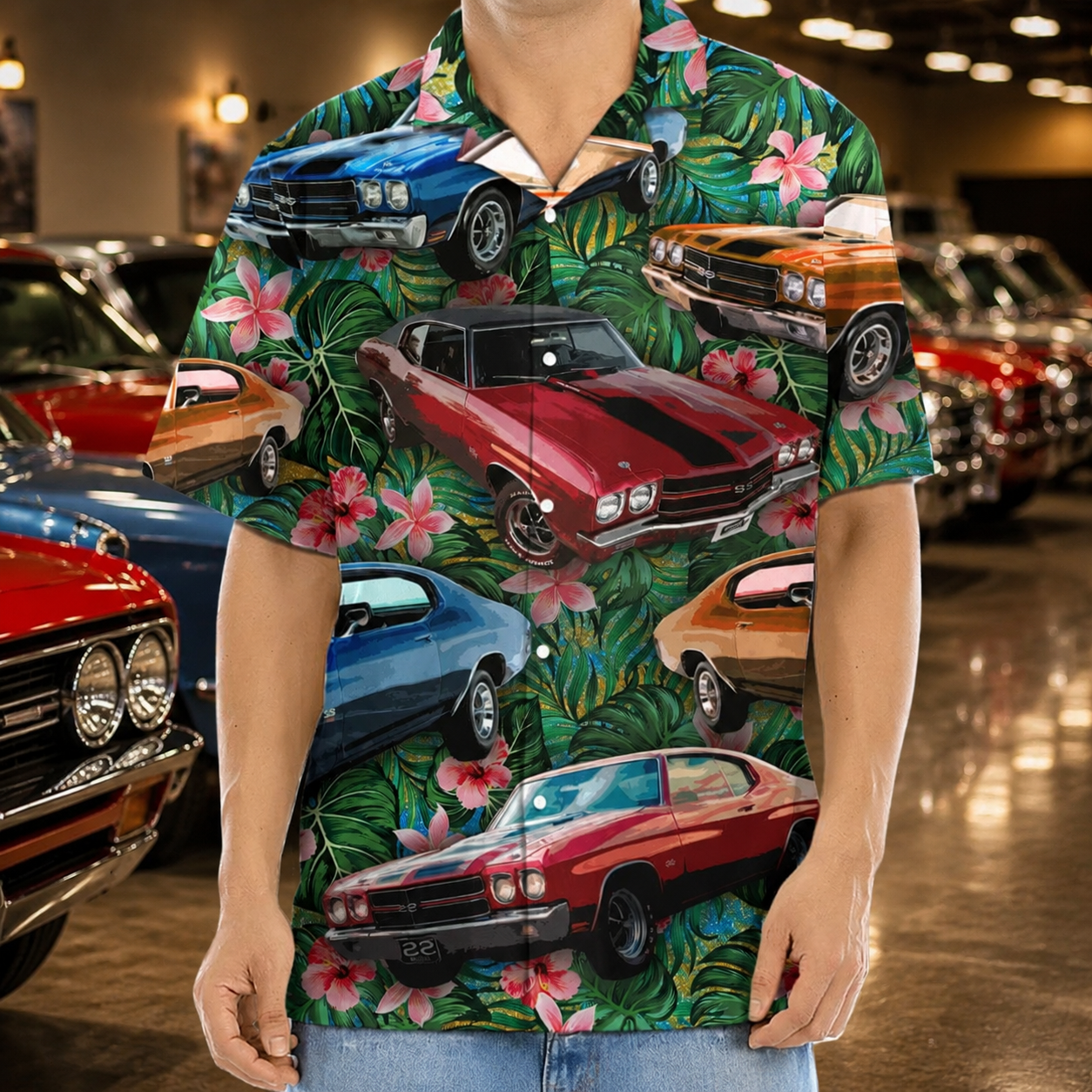Custom Oil Painting Hawaiian Shirt — Custom Gift SJ9V7