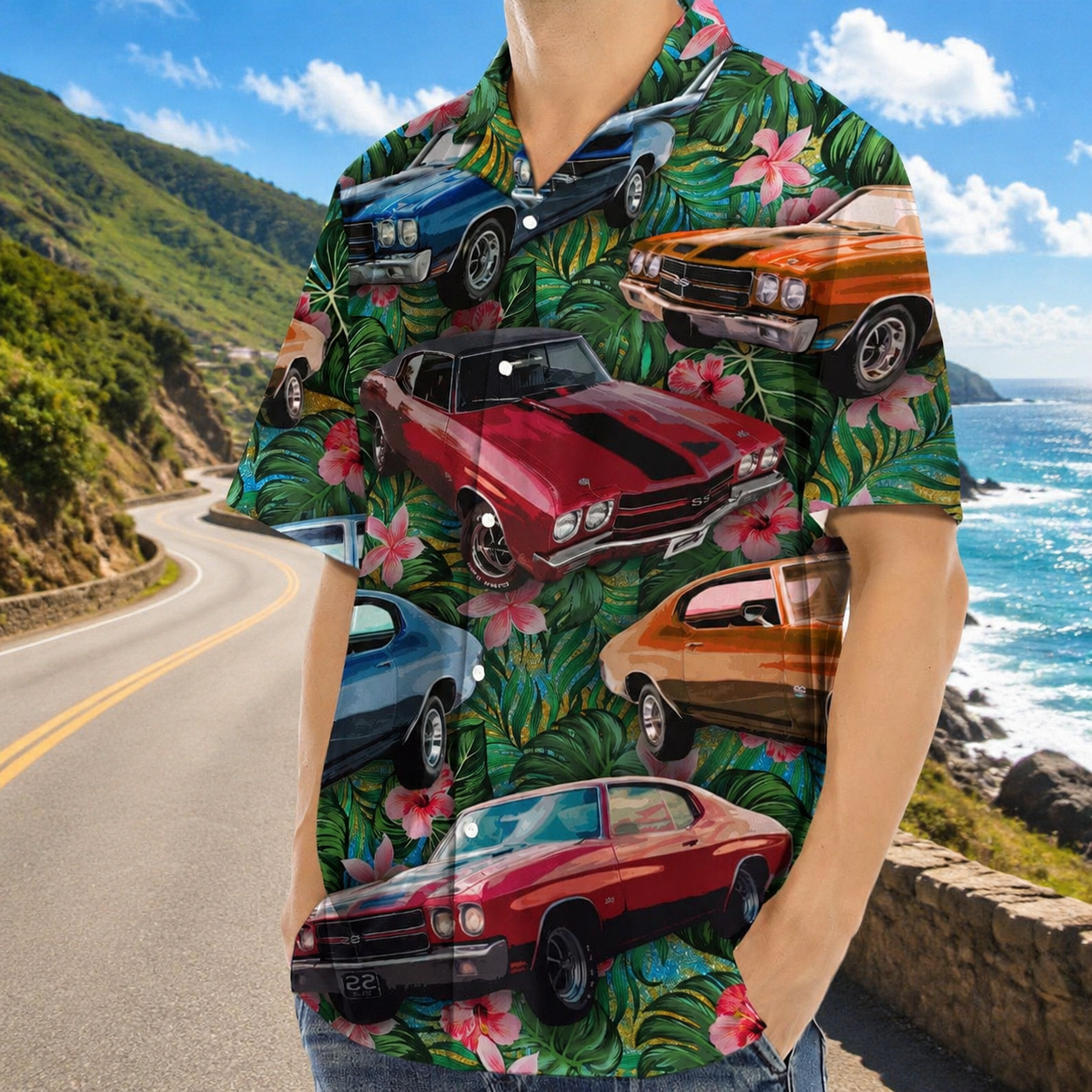 Custom Oil Painting Hawaiian Shirt — Custom Gift SJ9V7