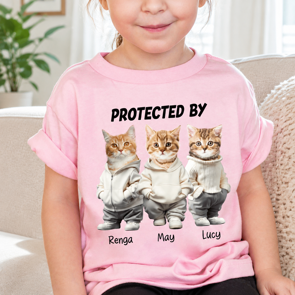 Custom Unconditional Love Furry Baby T-Shirt — Gift for Dog Lovers 24X5G
