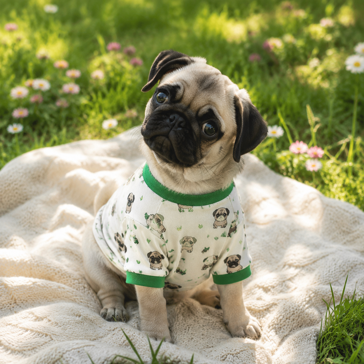 Custom Unconditional Love Furry Baby T-Shirt — Gift for Dog Lovers 24X5G