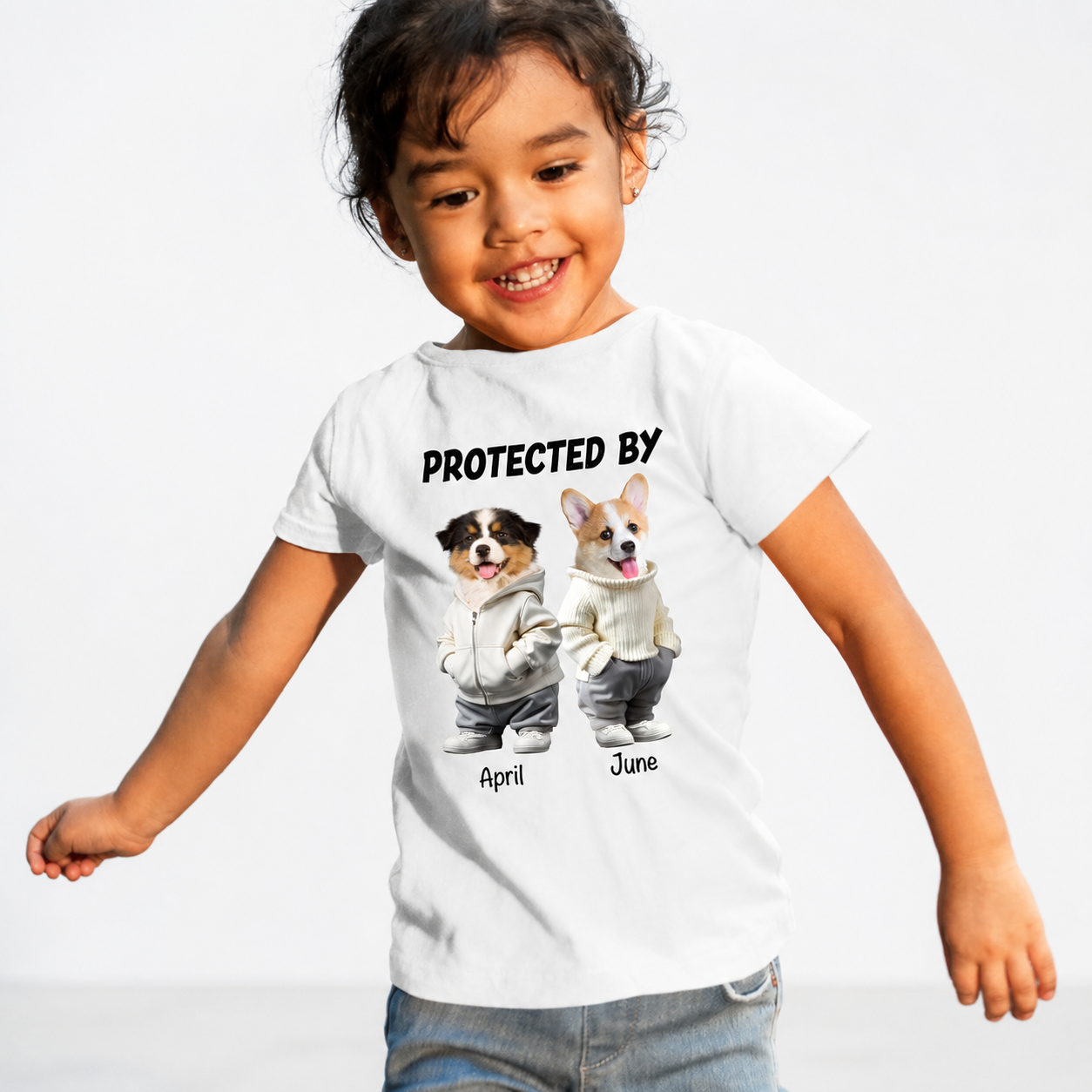 Custom Unconditional Love Furry Baby T-Shirt — Gift for Dog Lovers 24X5G
