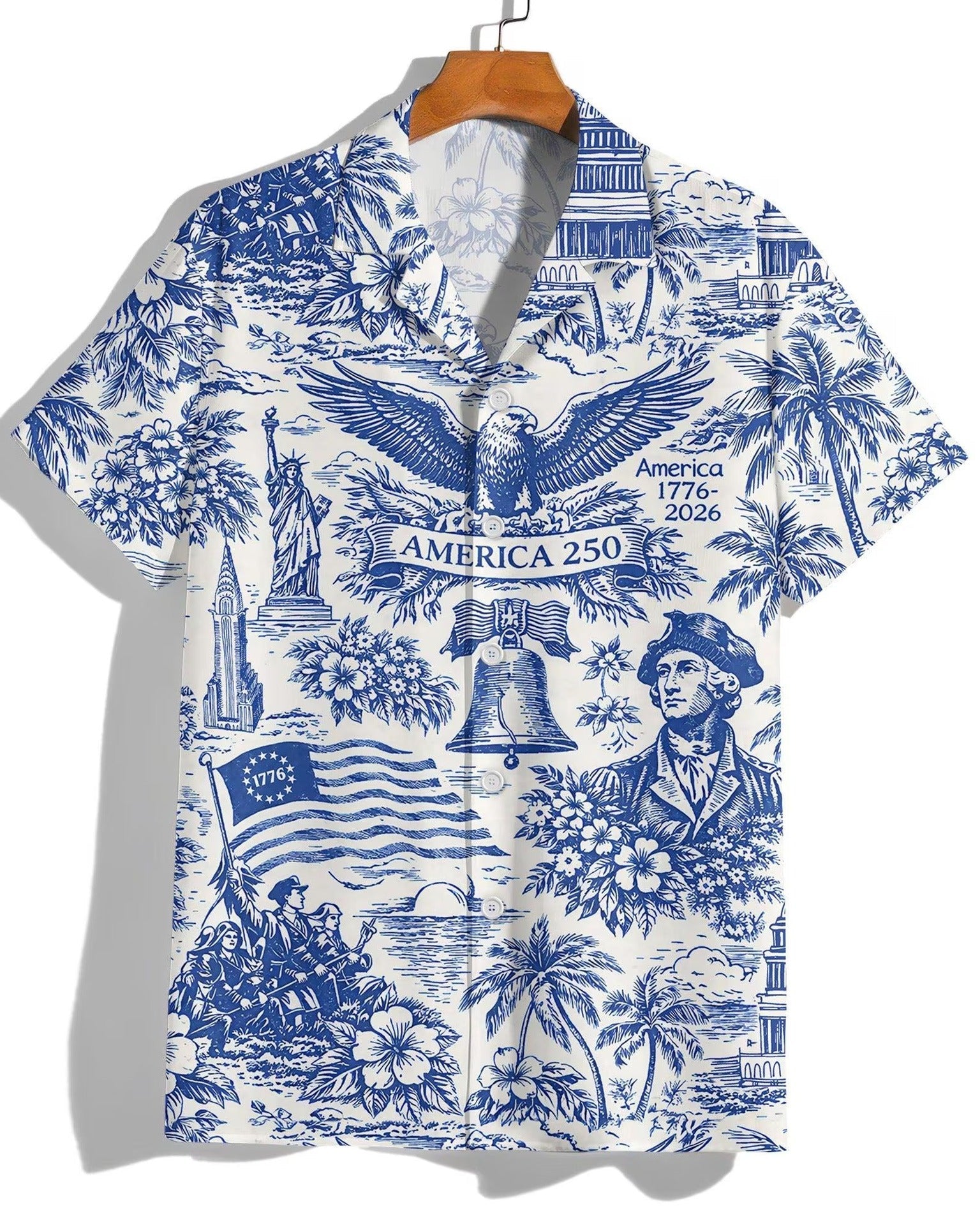 USA 250 custom patriotic gift - Personalized American pride apparel from GoldMonkey Print