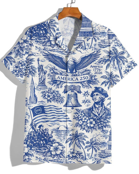 USA 250 custom patriotic gift - Personalized American pride apparel from GoldMonkey Print