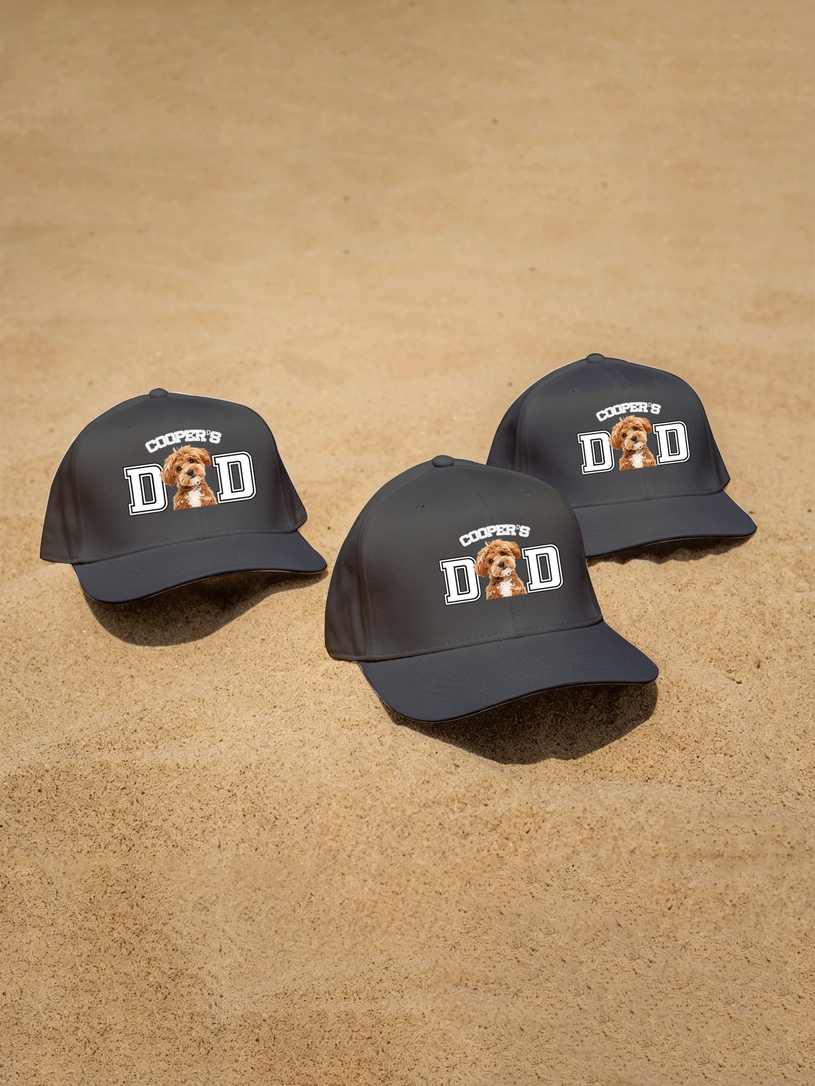 Custom personalized hat - Unique printed cap from GoldMonkey Print