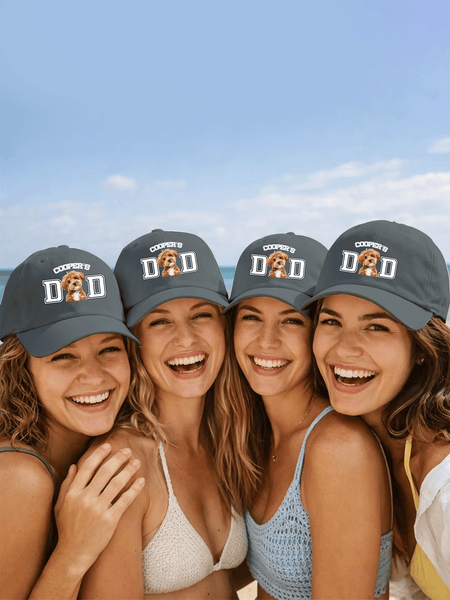 Custom personalized hat - Unique printed cap from GoldMonkey Print