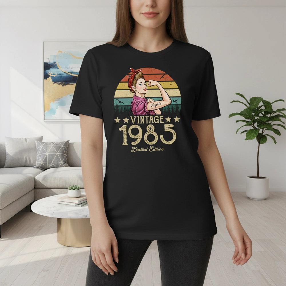 Vintage Limited Edition Mother's Day Shirt lifestyle photo