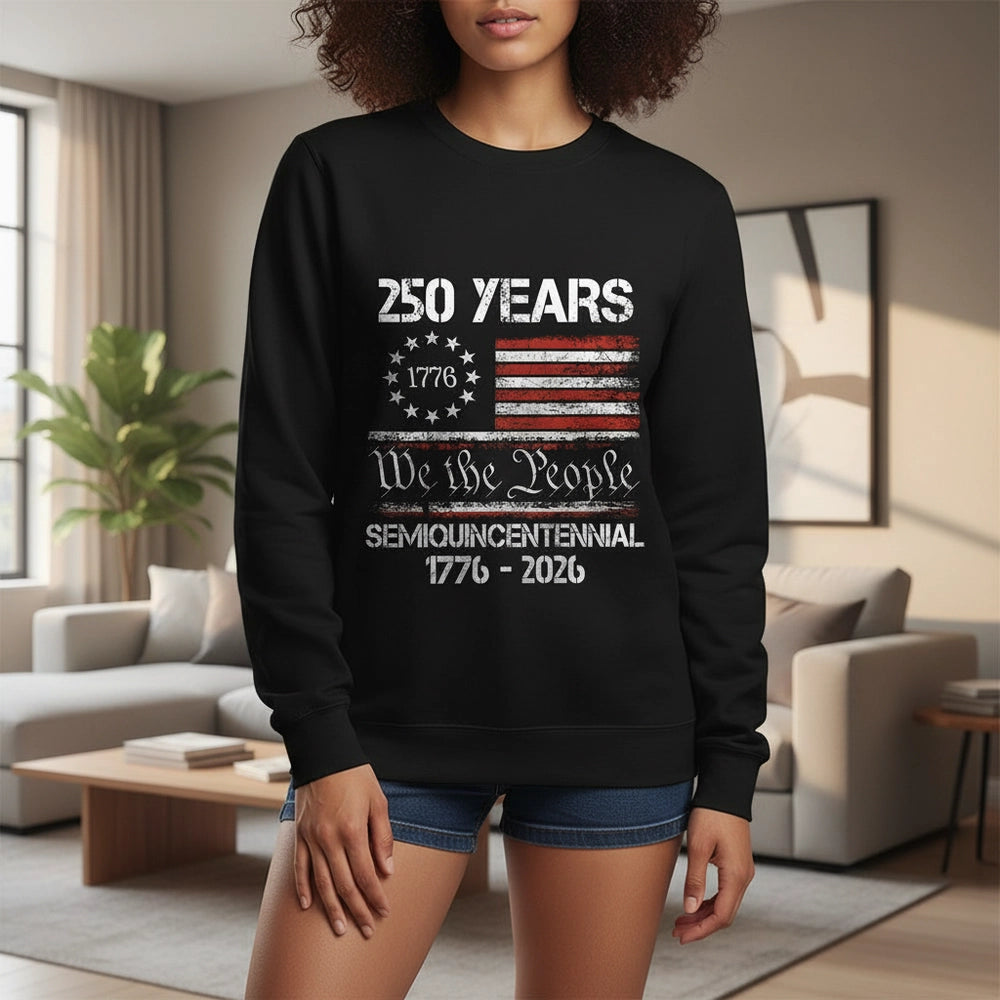 America s 250th Anniversary United States Semiquincentennial Dark Shirt lifestyle photo