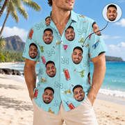 Custom Birthday Party Drinks Hawaiian Shirt — Birthday Gift DF76D