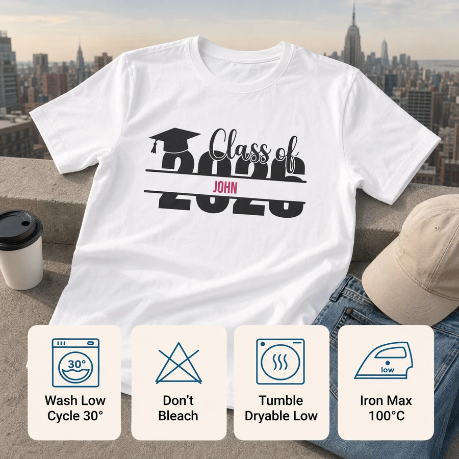 Custom Class 2026 Graduation T-Shirt — Custom Gift V5SHA