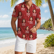 Custom Photo I Love My Girlfriend Boyfriend Hawaii Shirt Valentines Gift For Him Her Husband Wife HA75 895044 BB4T2