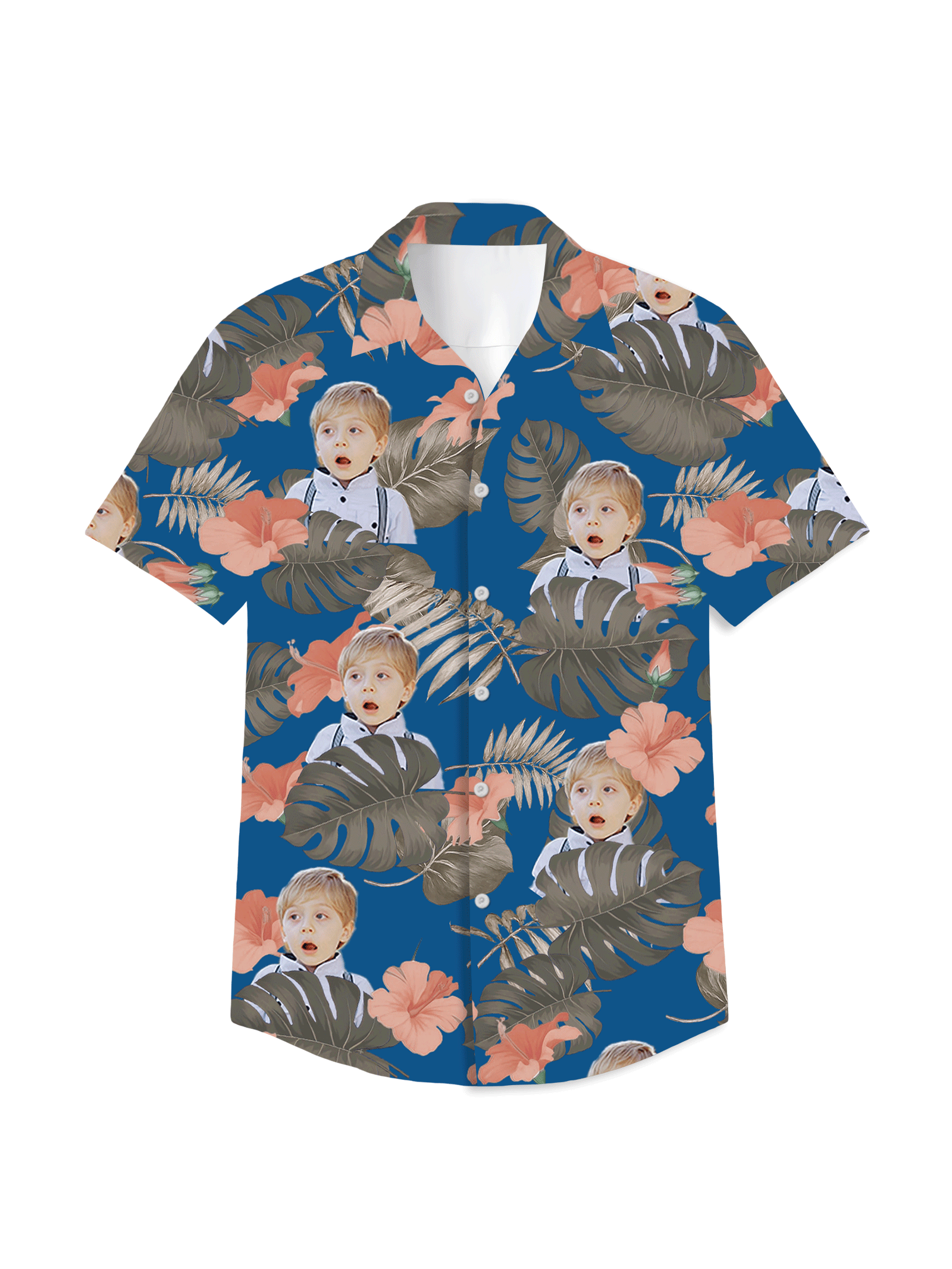 Custom Hawaiian shirt - Personalized tropical vacation gift from GoldMonkey Print