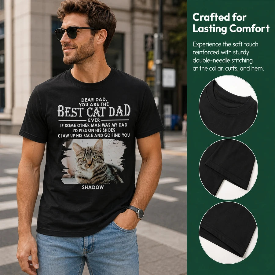 Custom Cats Go Find You Cat T-Shirt — Gift for Cat Lovers R3EXW