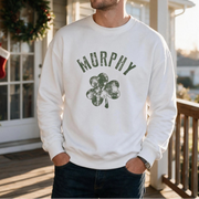 Custom Photo Upload Murphy Shamrock Sweatshirt ZIPAD