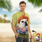 Custom Photo Pet Hawaiian Shirt 00M8B