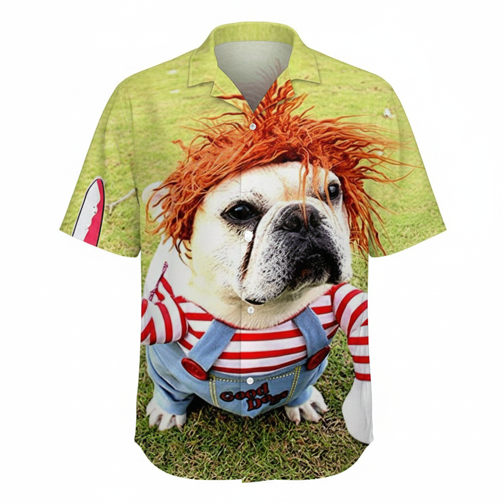 Custom Photo Pet Hawaiian Shirt 00M8B
