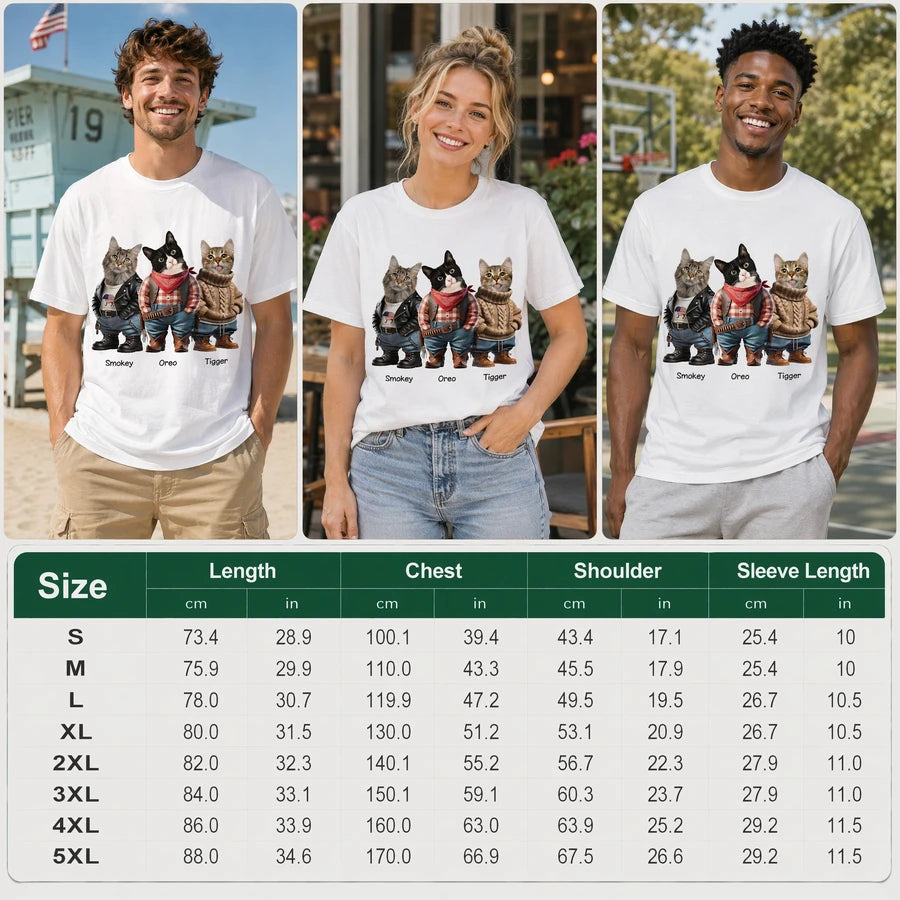 Custom Cool Dog Cat Career Uniforms T-Shirt — Gift for Pet Lovers P7GR4