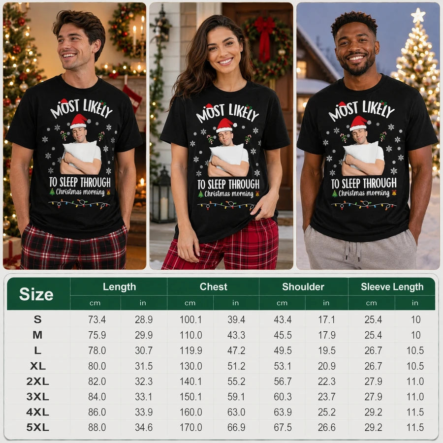 Custom Nth Santa Christmas Matching T-Shirt — Couple Gift BBAY8