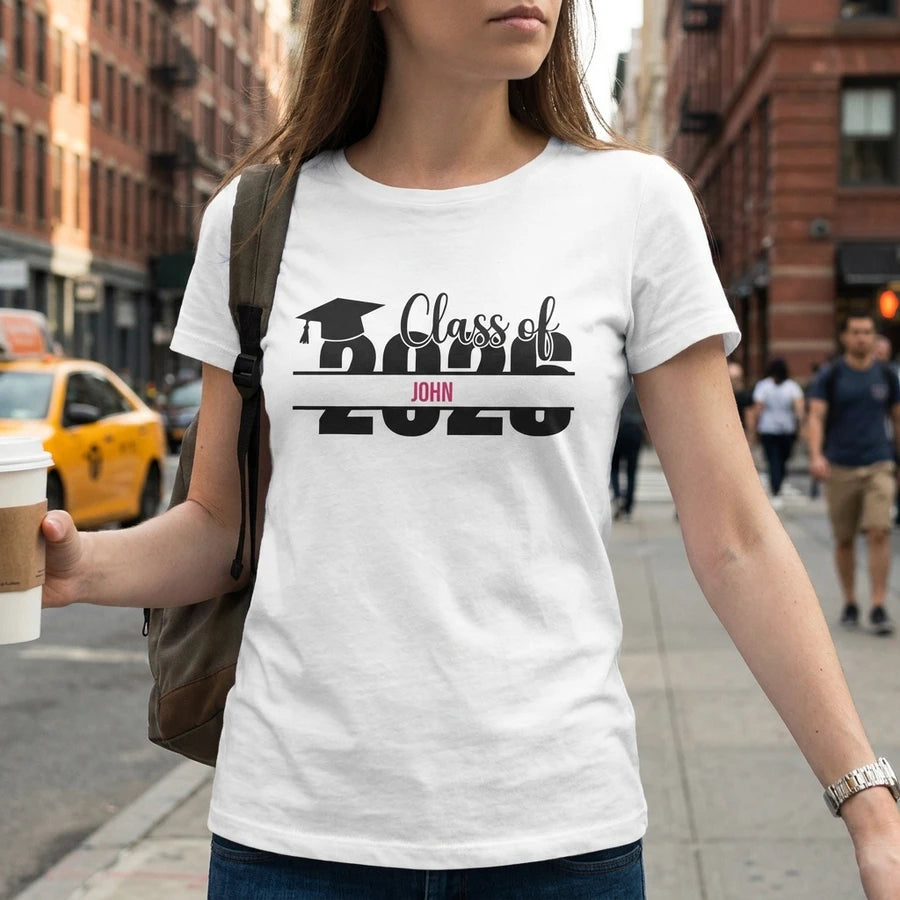 Custom Class 2026 Graduation T-Shirt — Custom Gift V5SHA