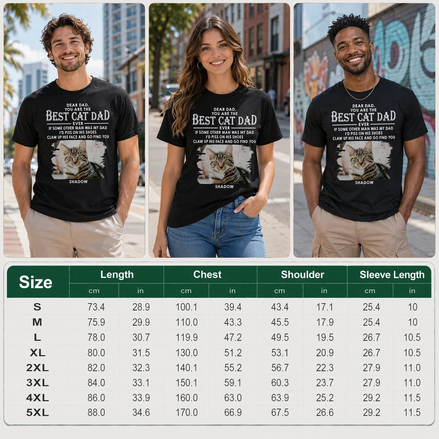 Custom Cats Go Find You Cat T-Shirt — Gift for Cat Lovers R3EXW