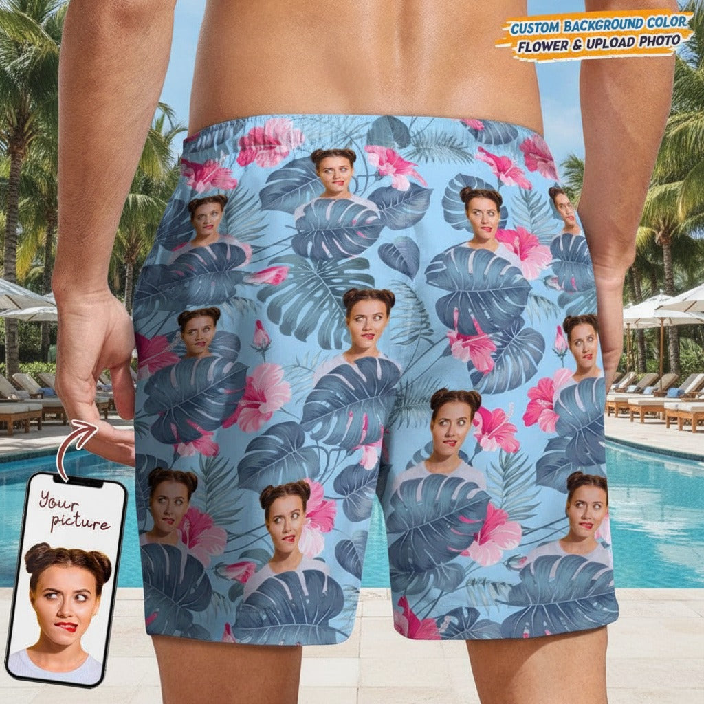Customized Hawaiian Beach Short 7TS3D