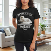 My Life Is Ruled By Cats Dogs Personalized Photo Pet T-Shirt main product photo