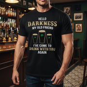 Custom Personalized T-Shirt with Beer Glasses and Shamrocks main product photo