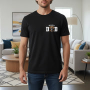 Custom Personalized Dog Dad T-Shirt with Boxer Graphic main product photo