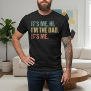Custom Personalized It's Me Hi I'm The Dad T-Shirt main product photo
