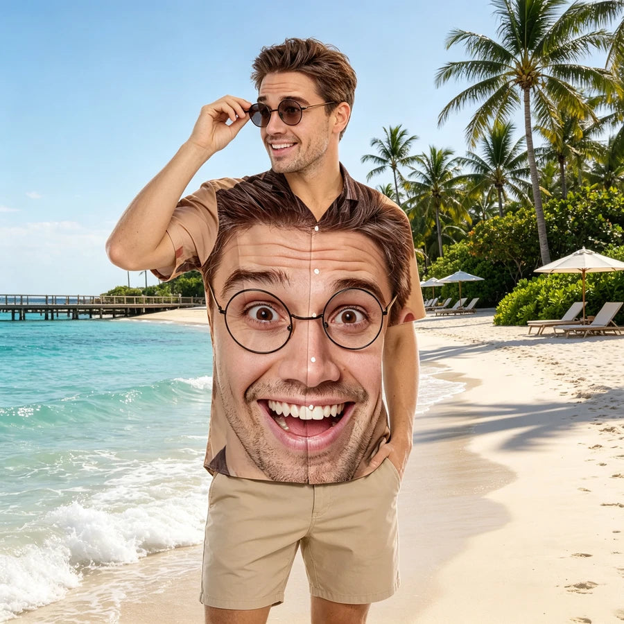 Custom Hawaiian Shirt 3 Hawaiian Shirt - product care and notice