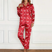 Custom Personalized Pajamas with Hockey Sticks and Hearts ZR1JW