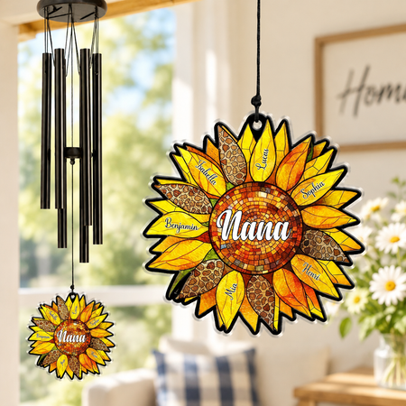 Custom Name Nana Auntie Mom Family Ornament — Gift for Mom HK6HM