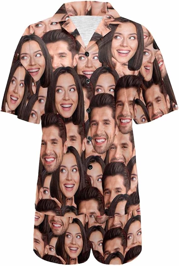 Custom Photo Upload Face Pajama Set NXNPI