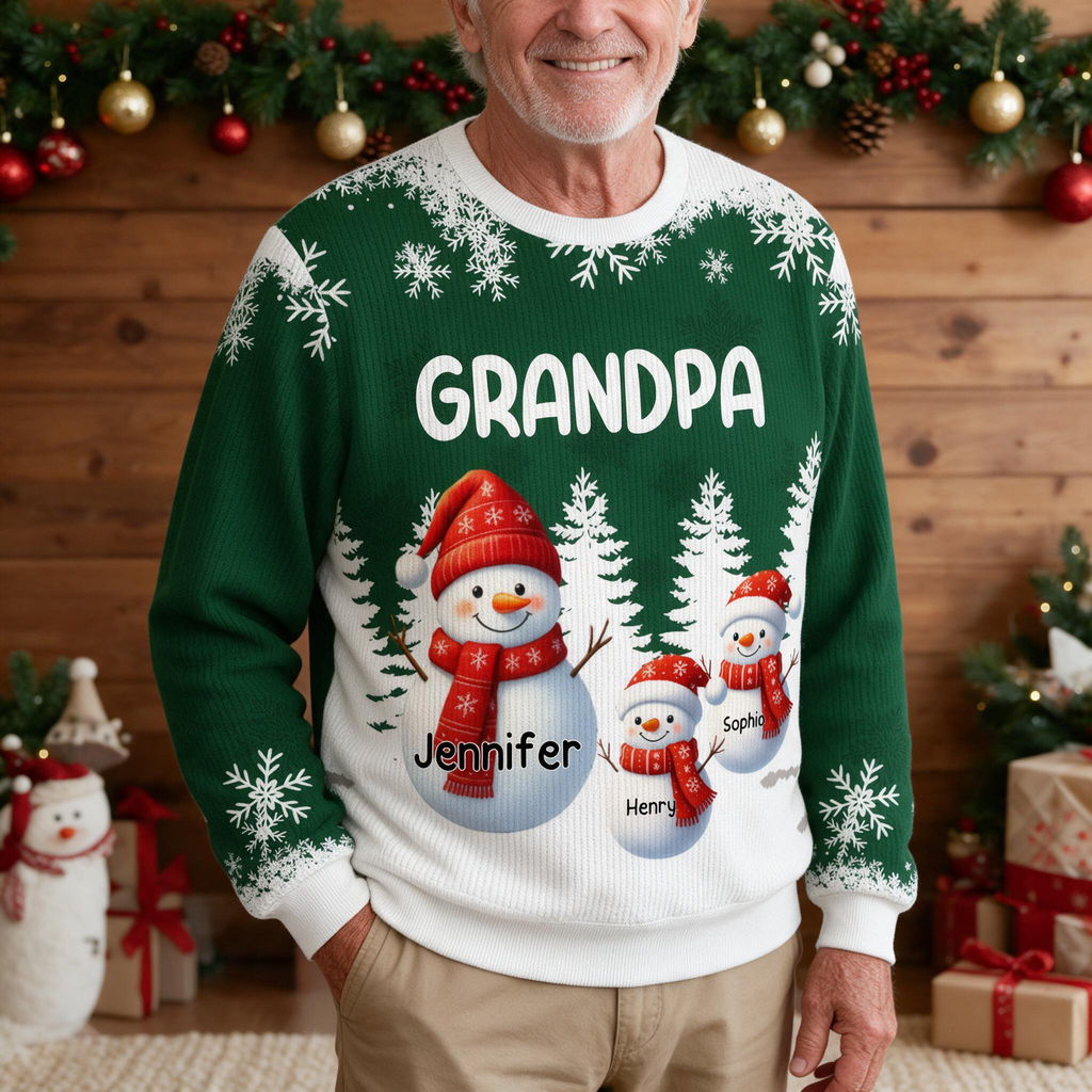 My Fav People Call Me Personalized Christmas Ugly Sweater 36P6P
