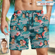 Custom Photo Summer Viber Beach Short M5YXU