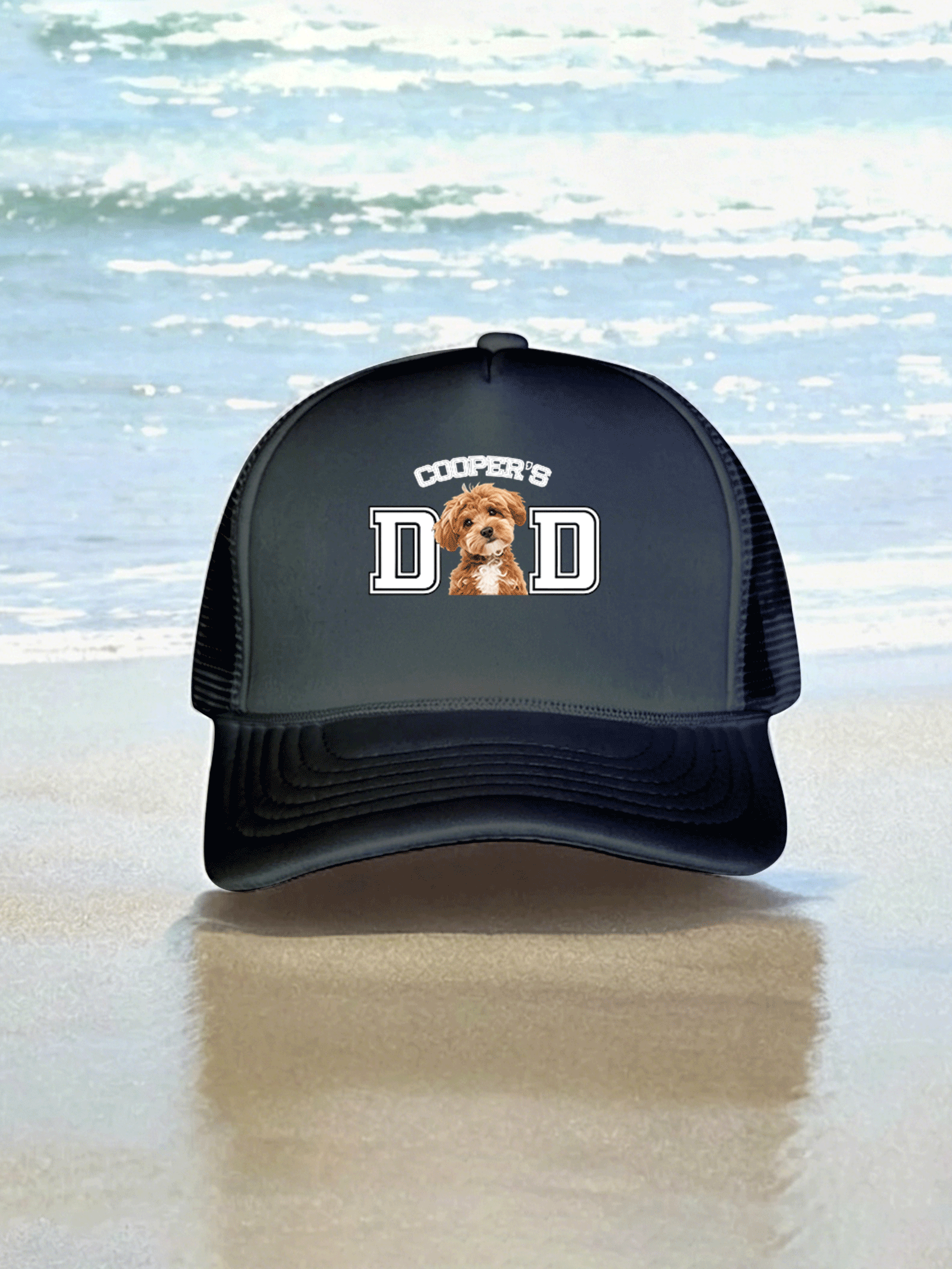 Custom personalized hat - Unique printed cap from GoldMonkey Print