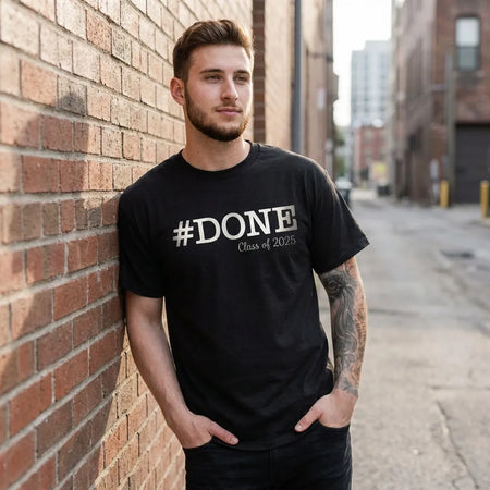 Custom Done Class 2026 T-Shirt — Custom Gift N8RR5