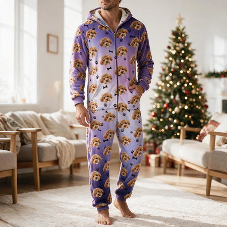 Custom Galaxy Onesie Pajamas Dog Pajamas — Gift for Dog Lovers Y8RH3