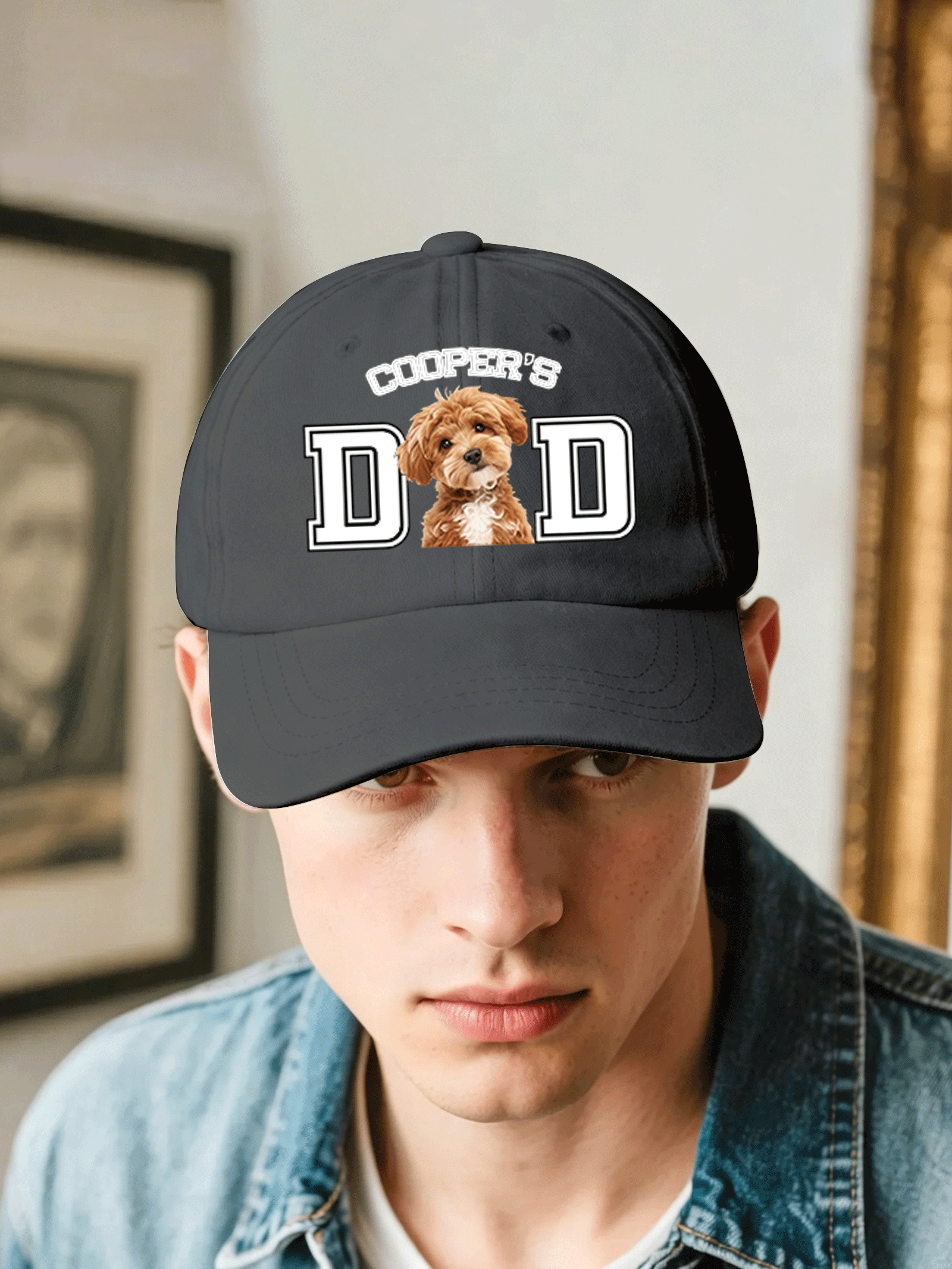 Custom personalized hat - Unique printed cap from GoldMonkey Print