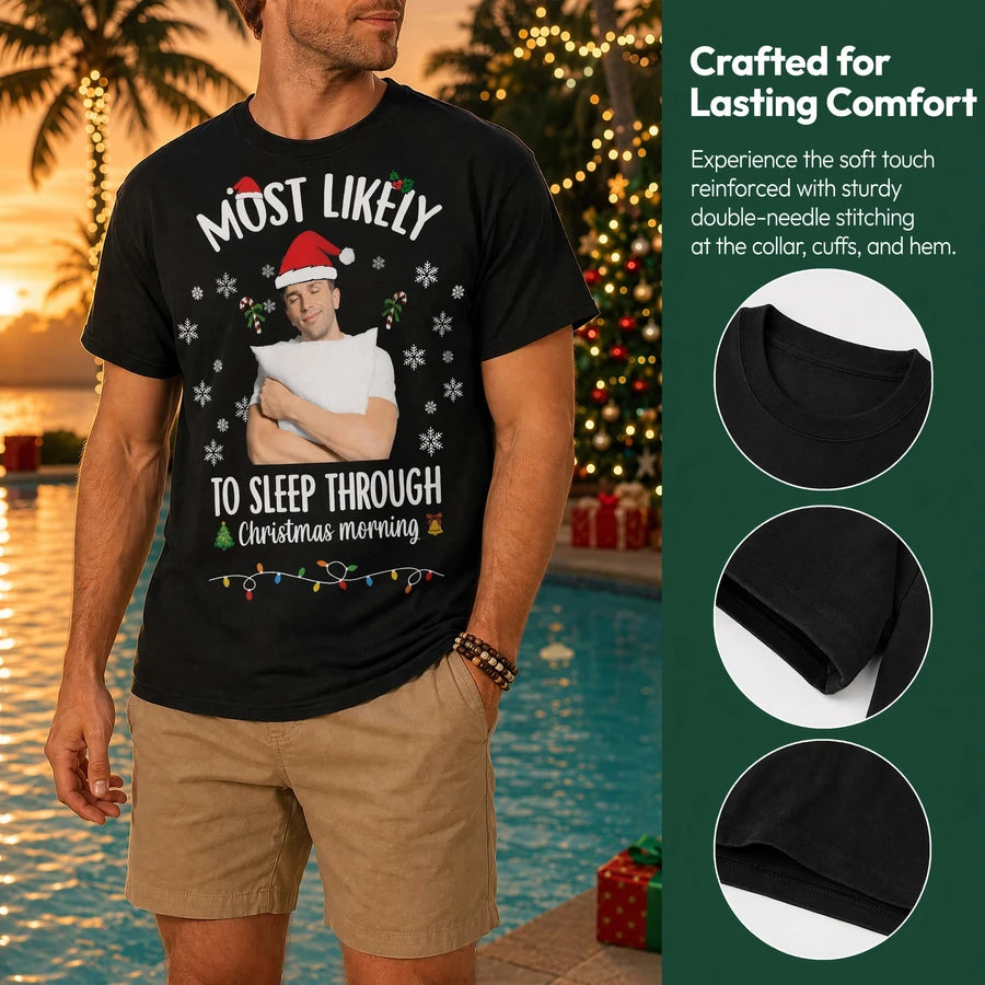 Custom Nth Santa Christmas Matching T-Shirt — Couple Gift BBAY8
