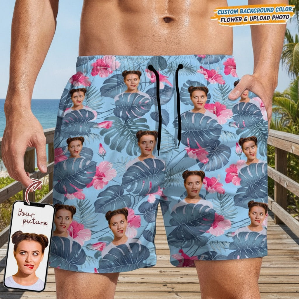 Customized Hawaiian Beach Short 7TS3D
