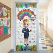 Be Bright Be Kind Back To School - Personalized Door Cover ZM4WX