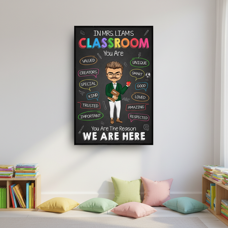 In This Classroom You Are - Personalized Poster EKCZM