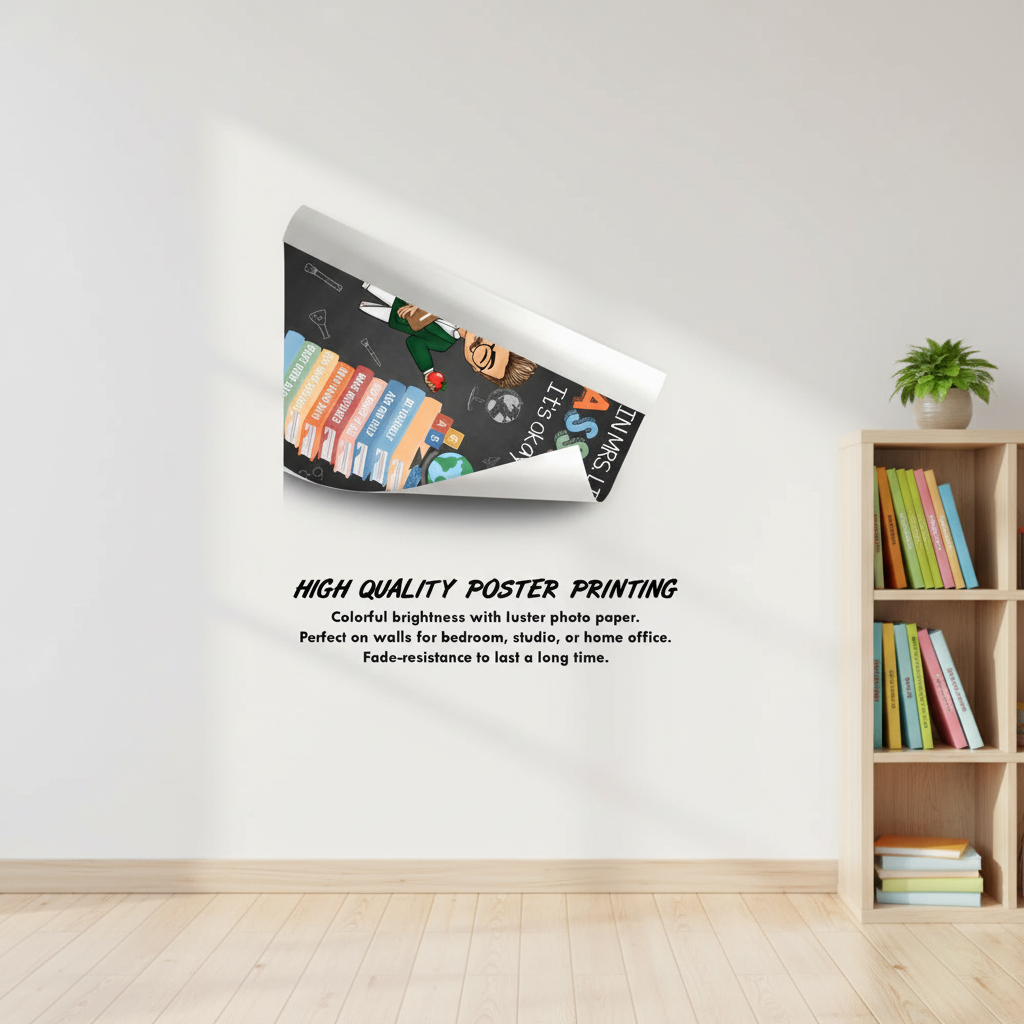 Teacher In This Classroom It's Okay To - Personalized Poster 7COA3