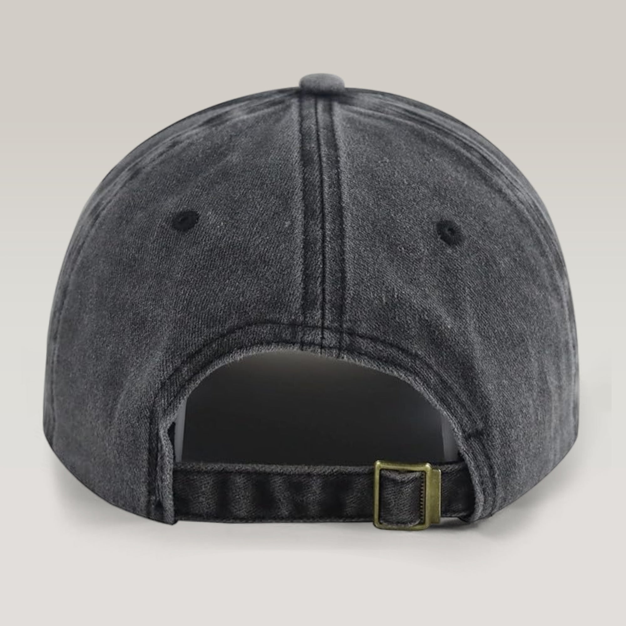 Custom Photo Life Is Better With Dogs Washed Denim Baseball Cap Ha75 UQ3G3