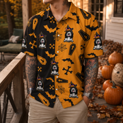 Custom Photo Dog Cat Halloween Hawaii Shirt 4UJUF