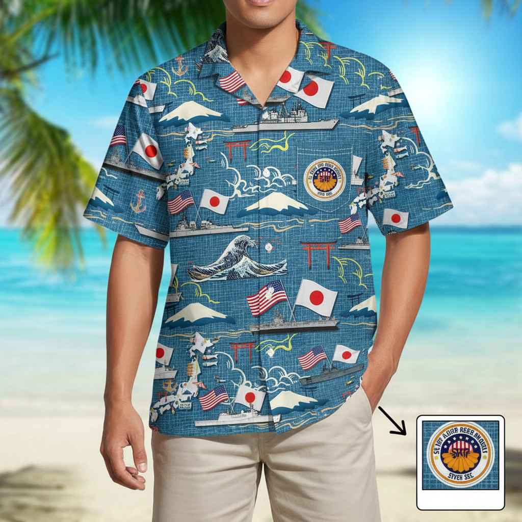 Custom Great Custom Hawaiian Blue Shirt HN590 CASAN