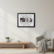 Custom Photo Happy Father'S Day To My Amazing Dad Picture Frame FE1W4