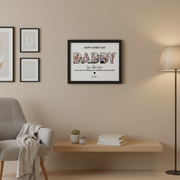 Custom Photo Dad, Thank For Making My Childhood Unforgettable Picture Frame Father'S Day Gift 19YLG